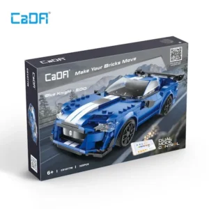 KIT DE CONSTRUCTION CADA - VOITURES DE COURSE 1:20 BLEUE RC - 325 PIECES