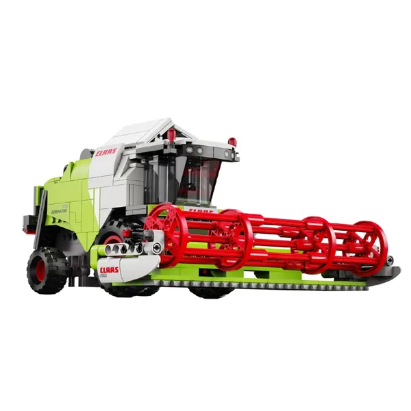 KIT DE CONSTRUCTION CADA - MOISSONNEUSE BATTEUSE MINI CLAAS DOMINATOR 370 - 384 PIECES – Image 3