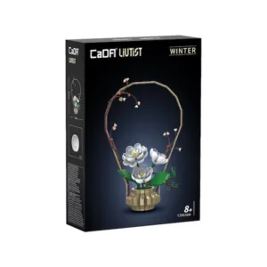 KIT DE CONSTRUCTION CADA - ART FLORAL ORIENTAL HIVER - 990 PIECES
