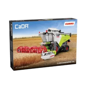 KIT DE CONSTRUCTION CADA - MOISSONNEUSE BATTEUSE MINI CLAAS DOMINATOR 370 - 384 PIECES
