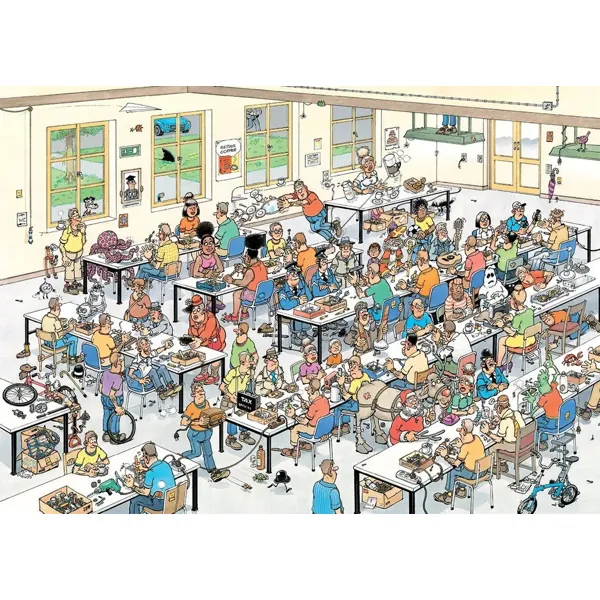 PUZZLE JAN VAN HAASTEREN : POUVEZ VOUS LE FAIRE - 1000 PIECES – Image 2