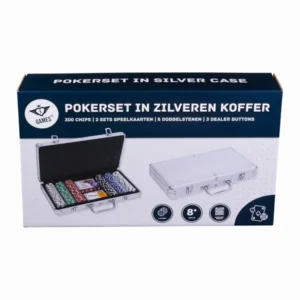 MALLETTE POKER METAL 300