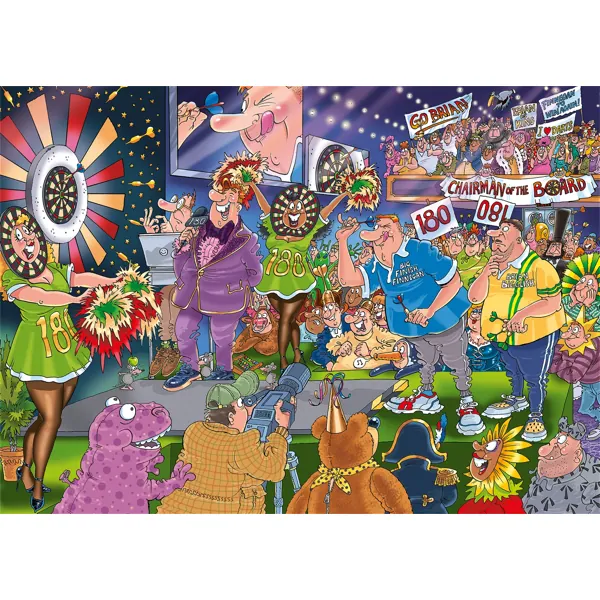 PUZZLE WASGIJ - MYSTERY 30 : EN PLEIN DANS LE MILLE - 1000 PIECES – Image 2