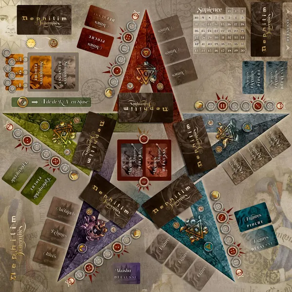 Nephilim - Fraternités - Le Jeu de Plateau