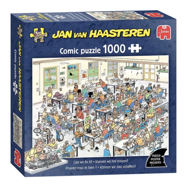 PUZZLE JAN VAN HAASTEREN : POUVEZ VOUS LE FAIRE - 1000 PIECES