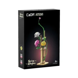 KIT DE CONSTRUCTION CADA - ART FLORAL ORIENTAL PRINTEMPS - 613 PIECES