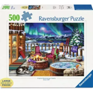 PUZZLE RAVENSBURGER : LUMIERES DU NORD - 500 PIECES