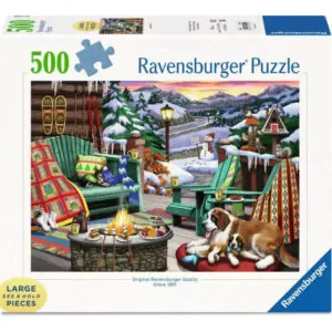 PUZZLE RAVENSBURGER : APRES-SKI - 500 PIECES