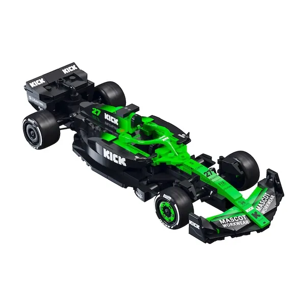 KIT DE CONSTRUCTION CADA - VOITURES DE COURSE 1:24 - KICK SAUBER F1 TEAM C45 2025 - 348 PIECES – Image 3