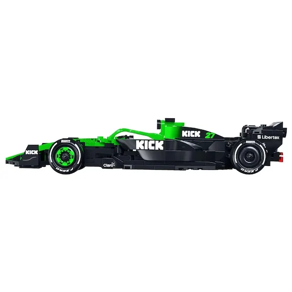 KIT DE CONSTRUCTION CADA - VOITURES DE COURSE 1:24 - KICK SAUBER F1 TEAM C45 2025 - 348 PIECES – Image 4