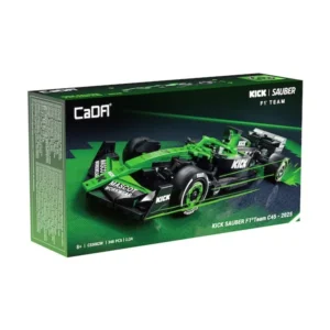 KIT DE CONSTRUCTION CADA - VOITURES DE COURSE 1:24 - KICK SAUBER F1 TEAM C45 2025 - 348 PIECES