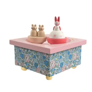 BOITE A MUSIQUE DANCING MAMAN LAPIN ET SOURIS - TROUSSELIER