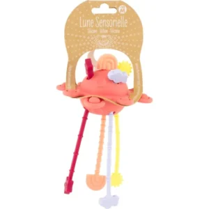 JOUET D'EVEIL LUNE ROUGE SILICONE - ULYSSE