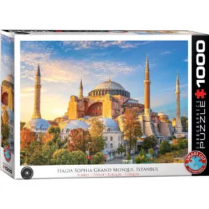 PUZZLE EUROGRAPHICS : TURQUIE MOSQUEE SAINTE SOPHIE - 1000 PIECES