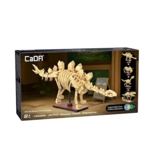 KIT DE CONSTRUCTION CADA CREATIVE - SQUELETTE DE STEGOSAURE - 297 PIECES