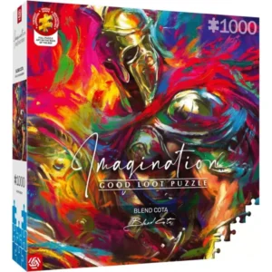 PUZZLE GOOD LOOT IMAGINATION - B. COTA - LE GUERRIER ILLYRIEN - 1000 PIECES