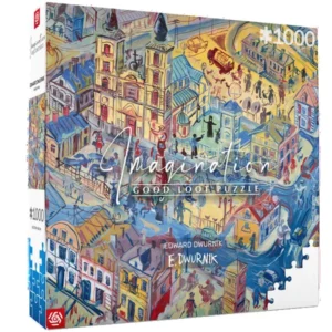 PUZZLE GOOD LOOT IMAGINATION - E. DWURNIK : RADZYMIN POLOGNE - 1000 PIECES