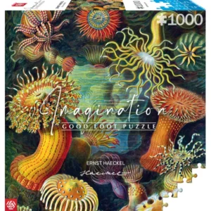 PUZZLE GOOD LOOT IMAGINATION - E. HAECKEL : ANEMONES DE MER - 1000 PIECES