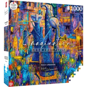 PUZZLE GOOD LOOT IMAGINATION - R. URBANIAK : DEFILE DE GEANTS - 1000 PIECES