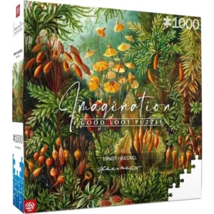 PUZZLE GOOD LOOT IMAGINATION - E. HAECKEL : MUSCINAE - 1000 PIECES