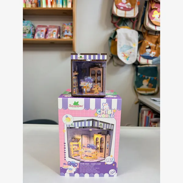 MINI BOX CHIBI CHAT - SYCOMORE – Image 3