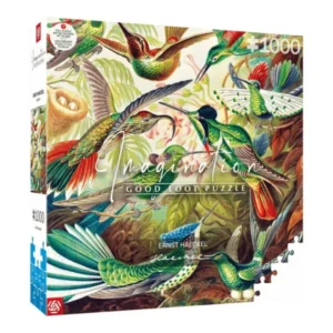 PUZZLE GOOD LOOT IMAGINATION - E. HAECKEL : COLIBRIS - 1000 PIECES