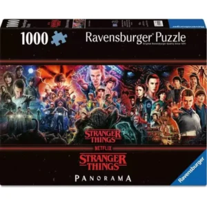PUZZLE RAVENSBURGER PANORAMA : STRANGER THINGS - 1000 PIECES
