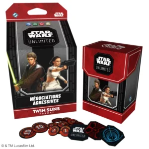 STAR WARS UNLIMITED - TWIN SUNS DECK - NÉGOCIATIONS AGRESSIVES