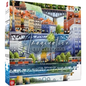 PUZZLE GOOD LOOT IMAGINATION - T. BRZOZOWSKI : PONTS DE VARSOVIE - 1000 PIECES