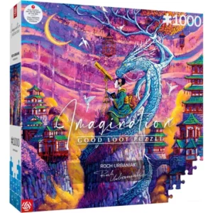 PUZZLE GOOD LOOT IMAGINATION - R. URBANIAK : SAKURA AND RYU - 1000 PIECES
