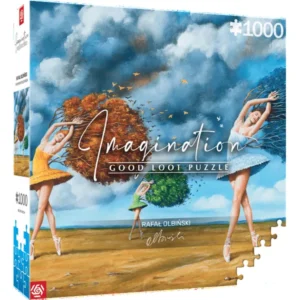 PUZZLE GOOD LOOT IMAGINATION - R. OLBINSKI : LA FORME DE LA COULEUR VERTE - 1000 PIECES