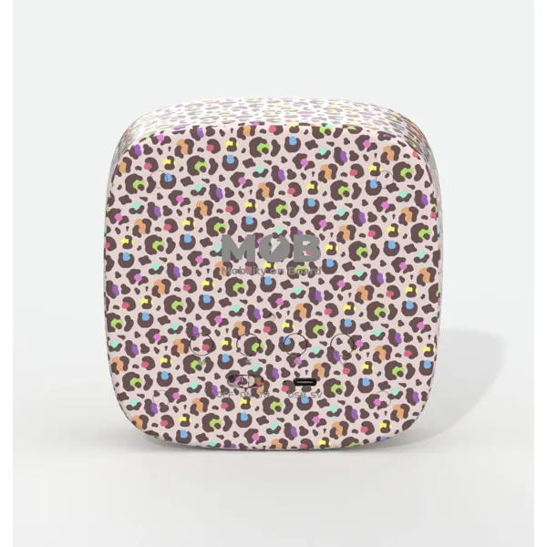 REVEIL BILLY CLOCK - ARC EN CIEL LEOPARD - MOBILITY ON BOARD – Image 2