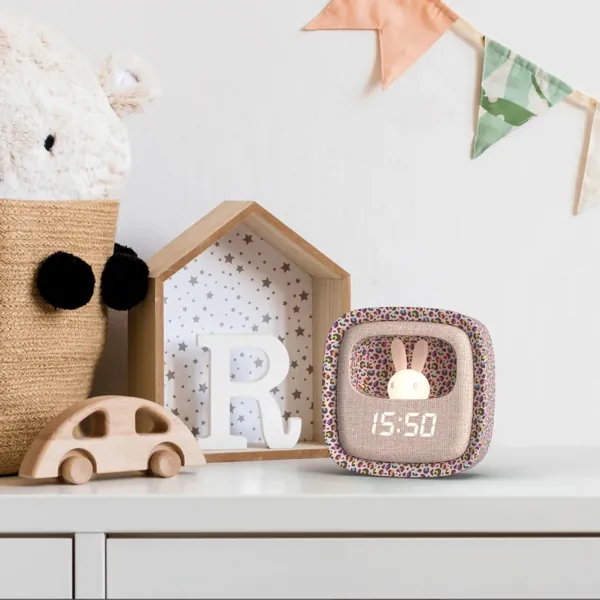 REVEIL BILLY CLOCK - ARC EN CIEL LEOPARD - MOBILITY ON BOARD – Image 3