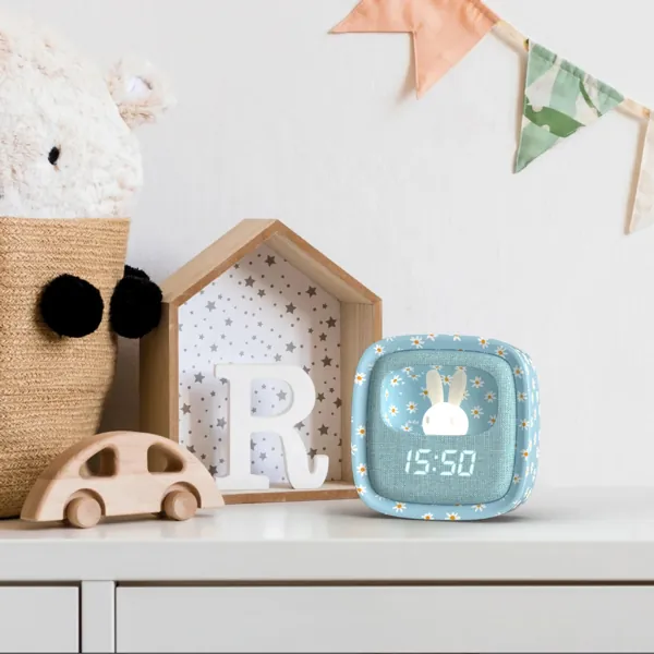 REVEIL BILLY CLOCK - FLEURS - MOBILITY ON BOARD – Image 3