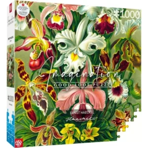PUZZLE GOOD LOOT IMAGINATION - E. HAECKEL : ORCHIDEE - 1000 PIECES