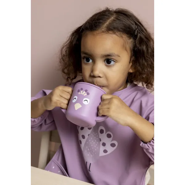 TASSE APPRENTISSAGE SILICONE MRS PEACOCK - TRIXIE BABY – Image 2
