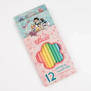 BOITE DE 12 CRAYONS PASTEL DIDDL