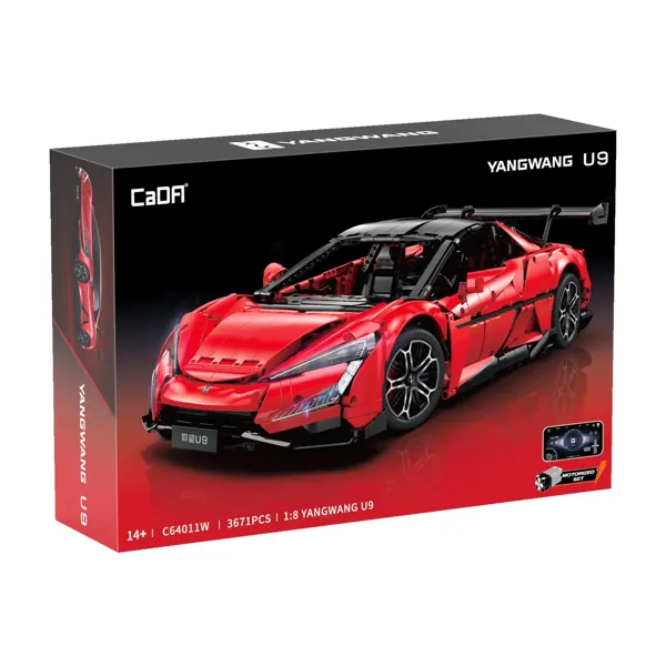 KIT DE CONSTRUCTION CADA MASTER - BYD YANGWANG U9 1:8 - 3671 PIECES