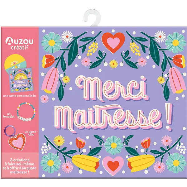 MA POCHETTE D'ARTISTE - MERCI MAITRESSE - AUZOU