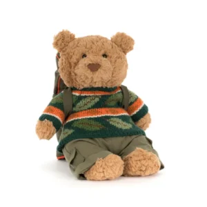 PELUCHE OURS BARTHOLOMEW EN TENUE DE RANDONNEE - JELLYCAT