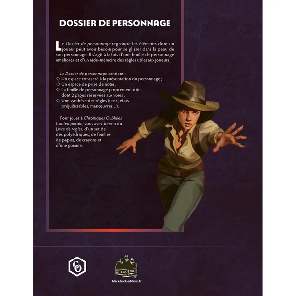 CHRONIQUES OUBLIÉES CONT. 2 -DOSSIERS DE PERSONNAGES