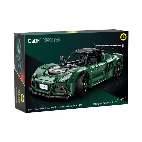 KIT DE CONSTRUCTION CADA MASTER - LOTUS EXIGE CUP 430 1:8 - 3730 PIECES
