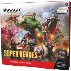 MARVEL SUPER HEROES SCENE BOX - HEROES UNITED