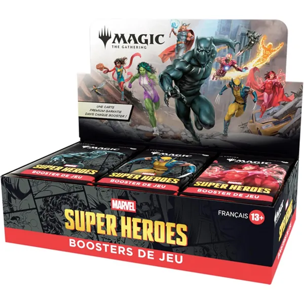 MTG - MARVEL SUPER HEROES PLAY DISPLAY FR