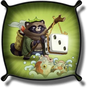 PISTE DE DÉS NEOPRENE - YOKAI TANUKI