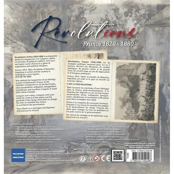 RÉVOLUTIONS - FRANCE 1820-1880