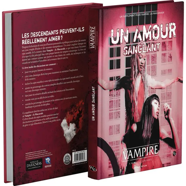 VAMPIRE LA MASCARADE V5- UN AMOUR SANGLANT