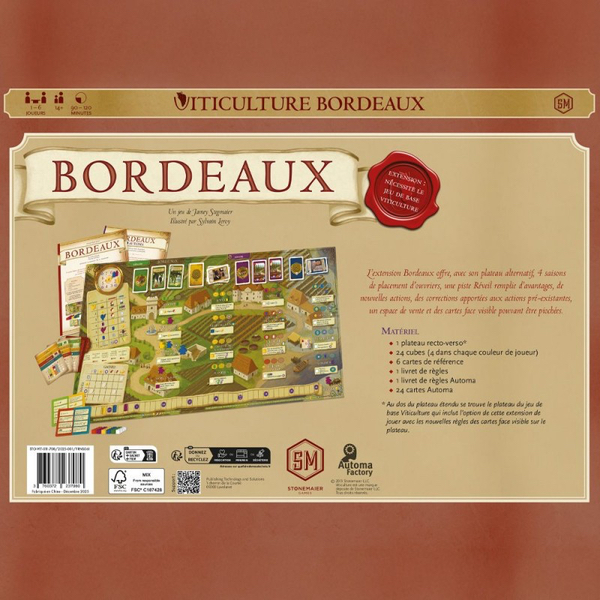 VITICULTURE - BORDEAUX