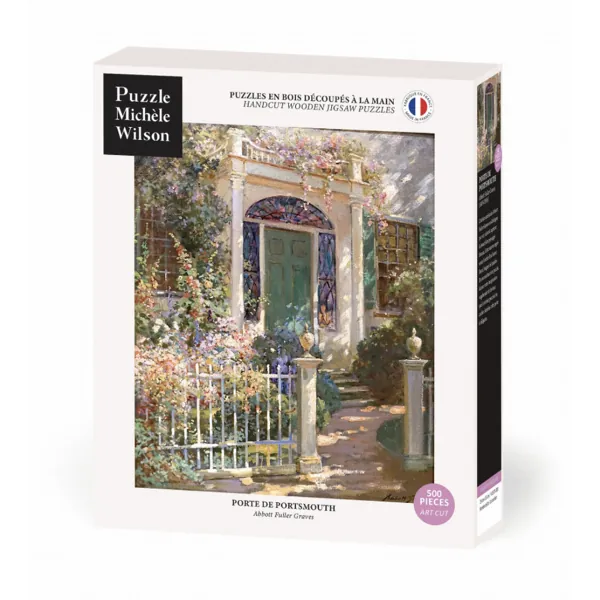PUZZLE BOIS WILSON - A. FULLER GRAVES : PORTE DE PORTSMOUTH - 500 PIECES
