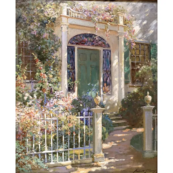 PUZZLE BOIS WILSON - A. FULLER GRAVES : PORTE DE PORTSMOUTH - 500 PIECES – Image 2